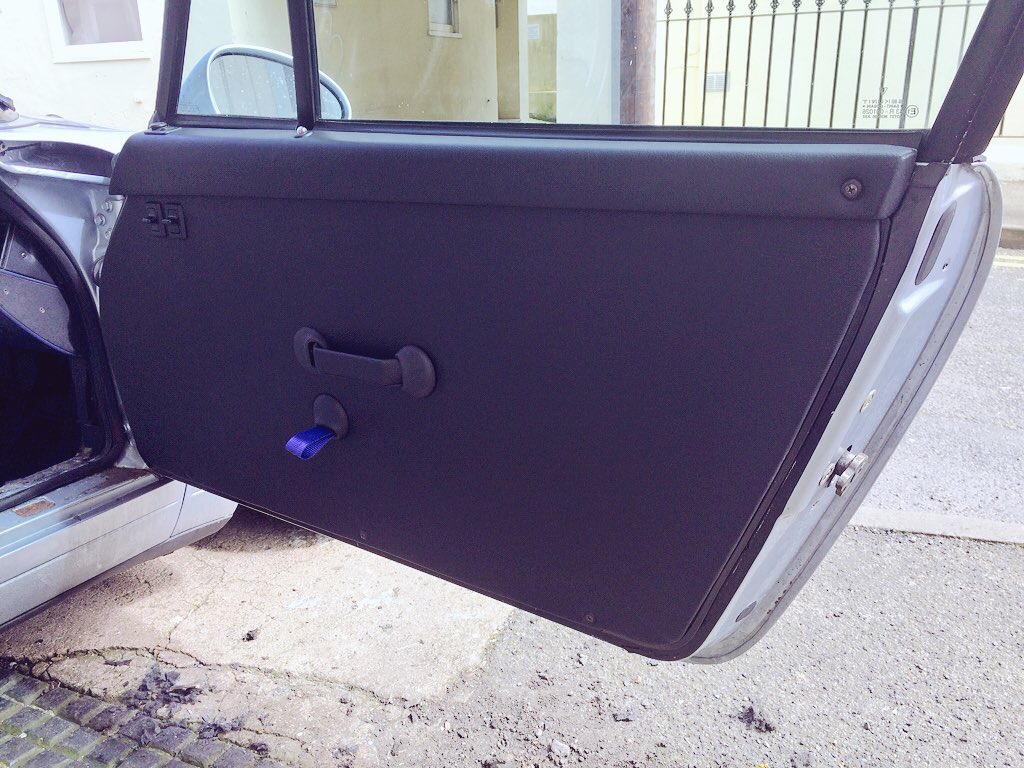 ~£100 in The Swear Jar later, marvel at how good the RS Door Card looks, wonder why it took so long, check interior Shut Lines, marvel once more, then go get some Lunch..