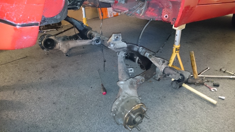Fianlly get the Torsion Tube out.JPG